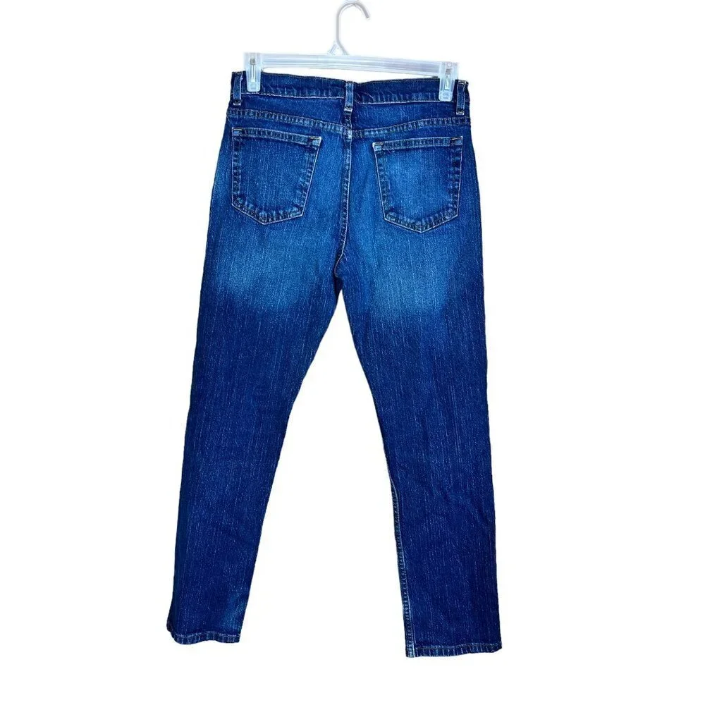 George Men's Straight Leg Blue Jeans